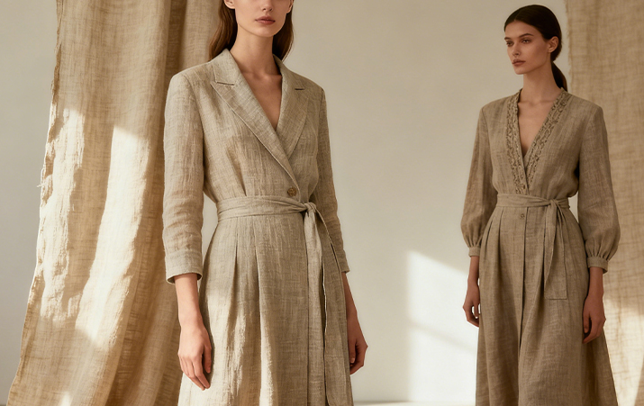 Tessuti per abbigliamento femminile alla moda
