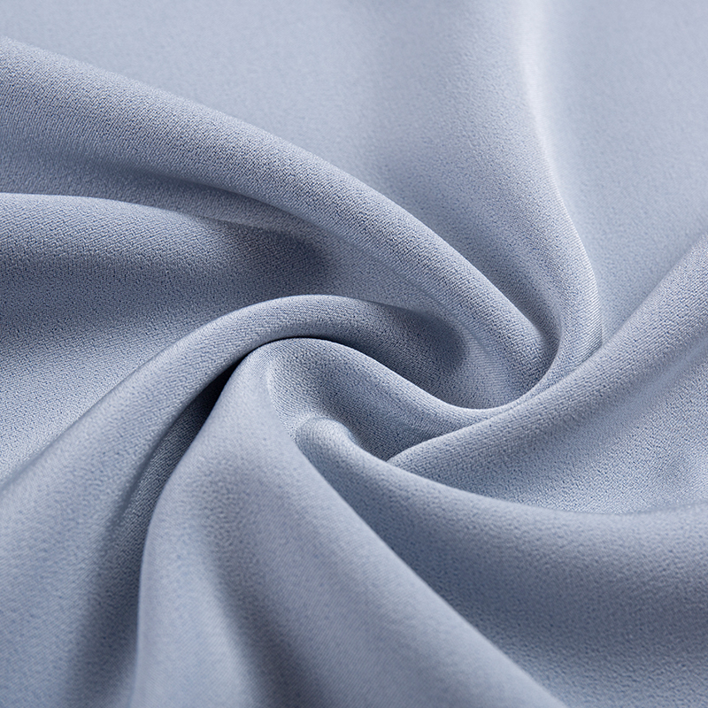 Tessuto elasticizzato a quattro vie in raso double face in acetato imitazione cationica