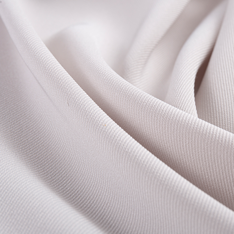 Tessuto in twill grande con filamento composito e sensazione di cotone