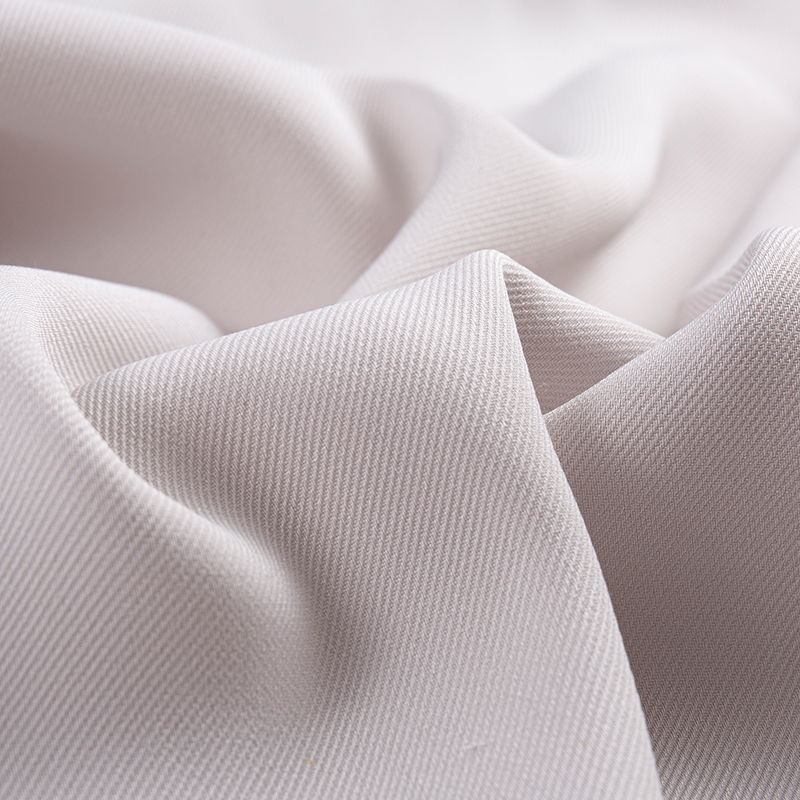 Tessuto in twill grande con filamento composito e sensazione di cotone
