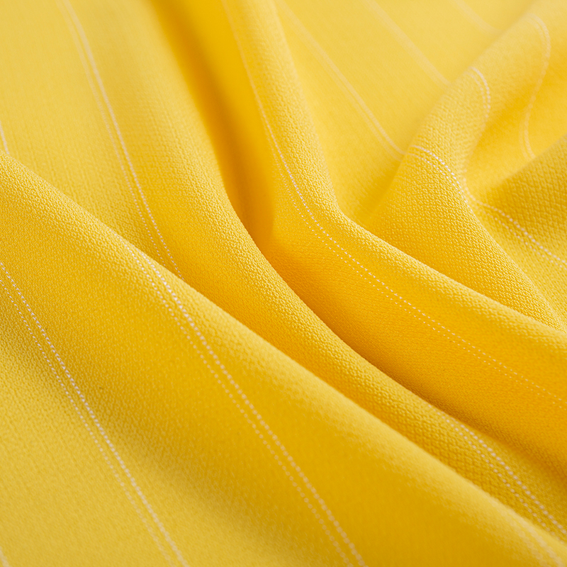 Tessuto a strisce di rayon di lino essiccato al sole a filamento composito